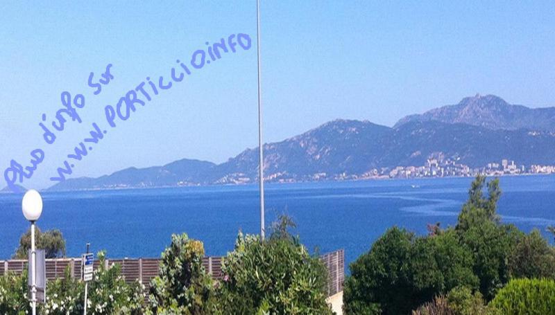 Vue Mer Panoramique Plage 50M Porticcio Corse Kültér fotó