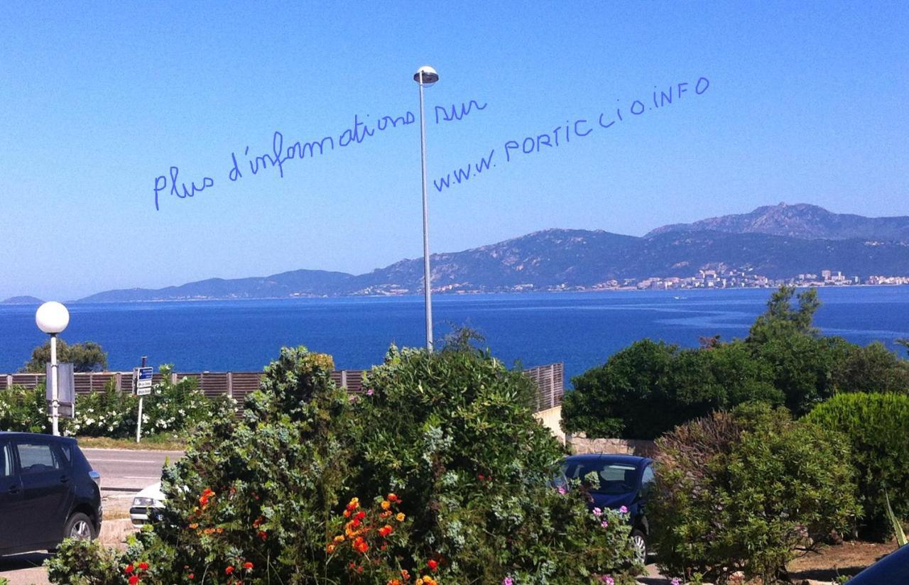 Vue Mer Panoramique Plage 50M Porticcio Corse Kültér fotó