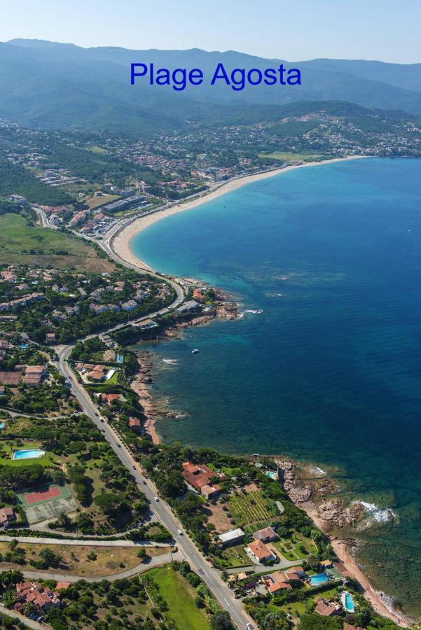 Vue Mer Panoramique Plage 50M Porticcio Corse Kültér fotó