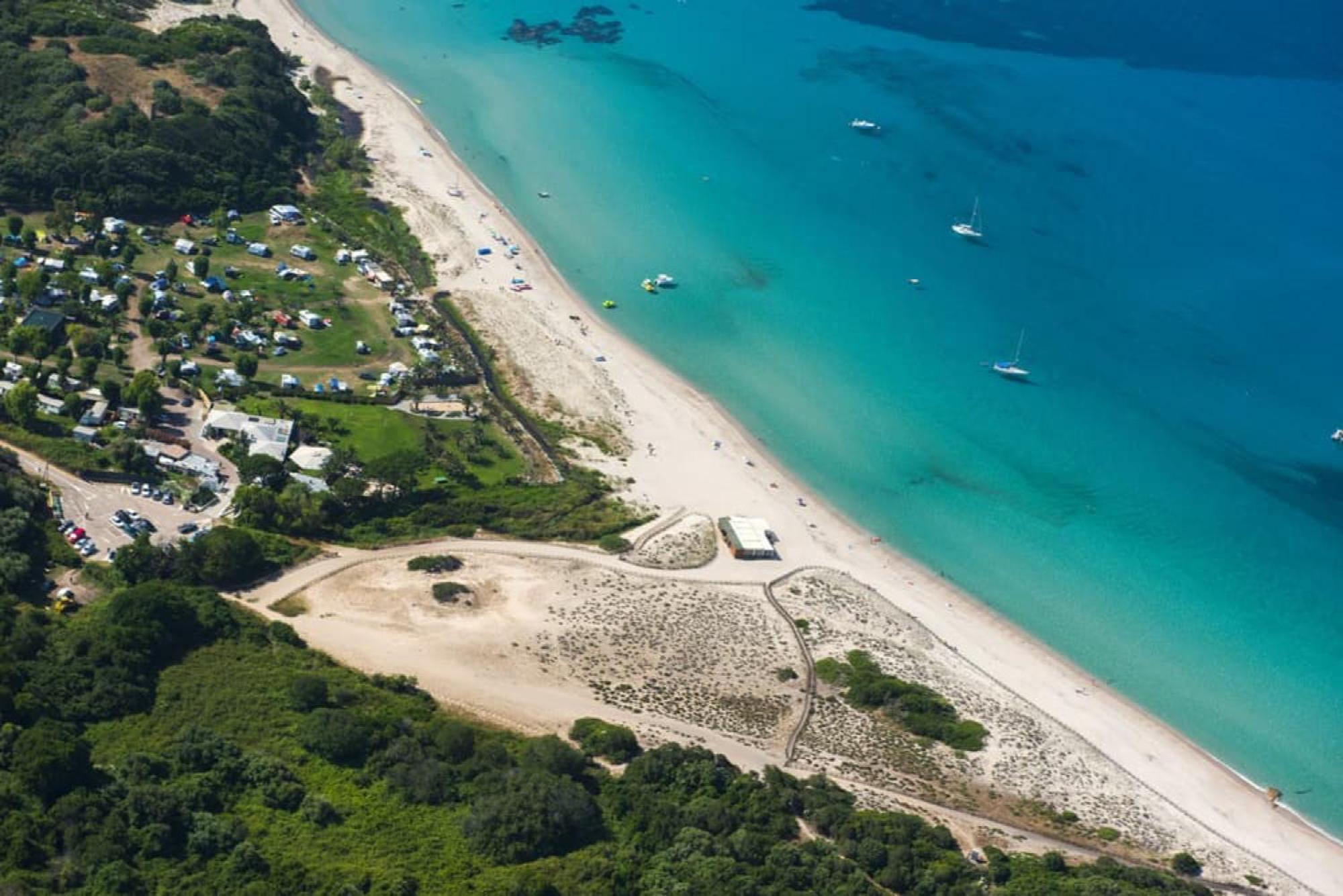 Vue Mer Panoramique Plage 50M Porticcio Corse Kültér fotó