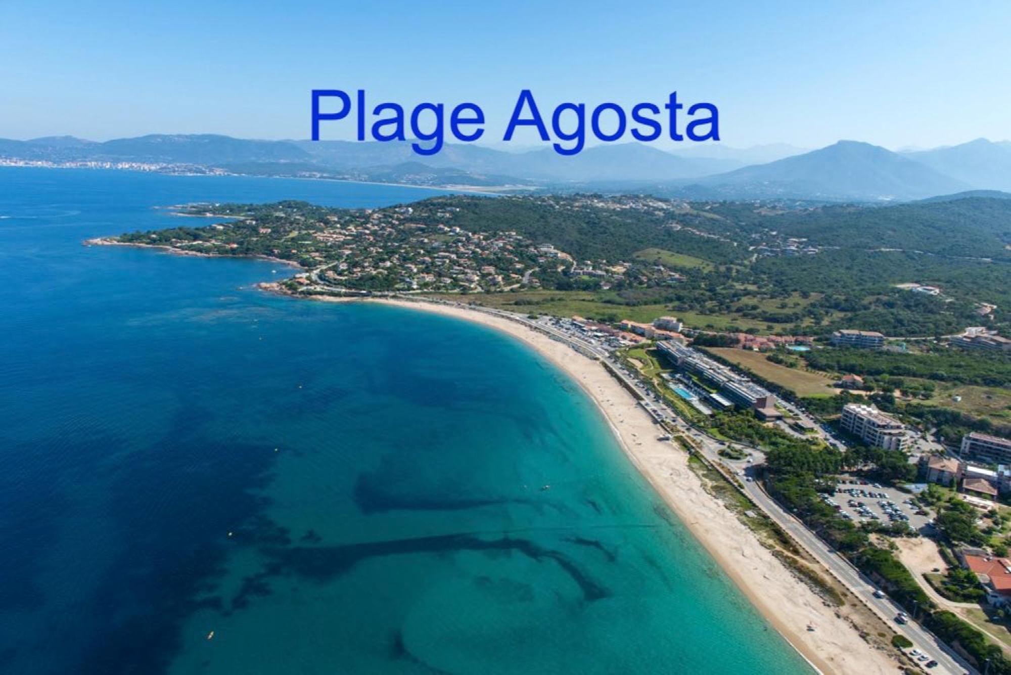 Vue Mer Panoramique Plage 50M Porticcio Corse Kültér fotó