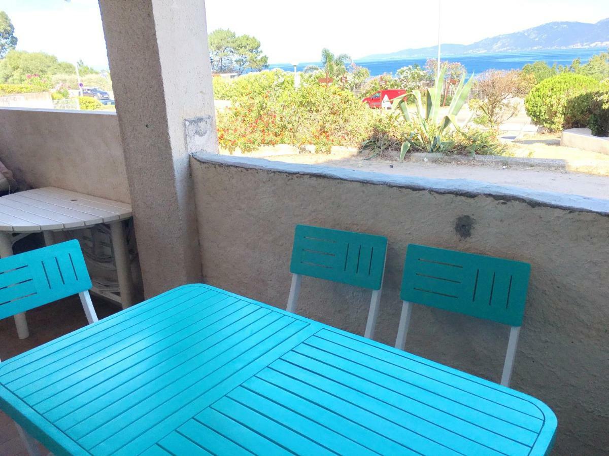 Vue Mer Panoramique Plage 50M Porticcio Corse Kültér fotó