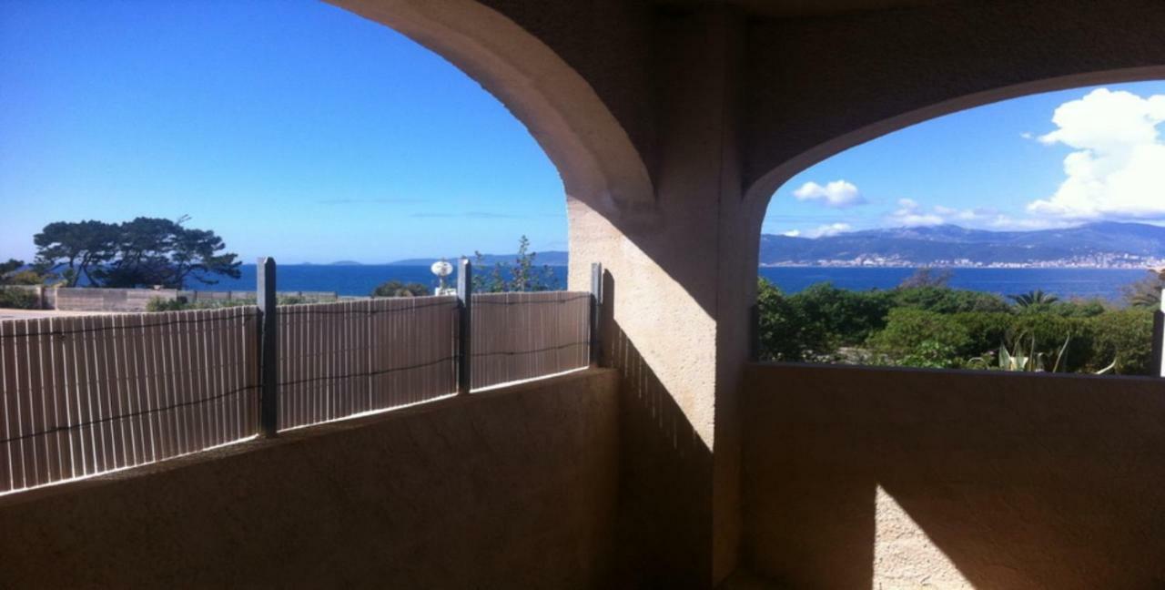 Vue Mer Panoramique Plage 50M Porticcio Corse Kültér fotó